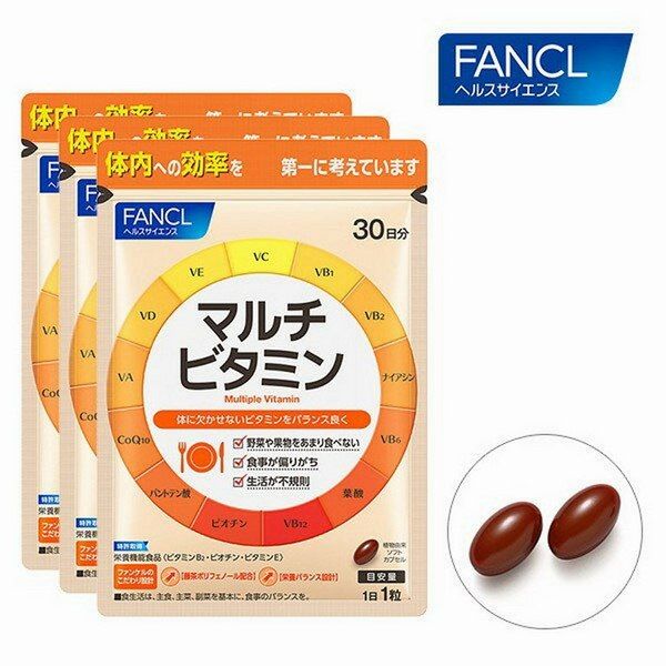 Viên uống bổ sung vitamin tổng hợp Fancl Nhật Bản