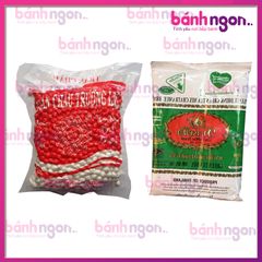 01 Gói trà xanh Thái Lan 200g + 01 Gói trân châu đen Trường Lạc 1Kg