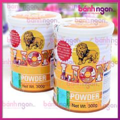 Bột trứng sữa sư tử Custard Lion 300g