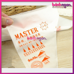 Túi Bắt Kem Master Nilong, Master Vỏ Sần bắt bông kem (100 cái)