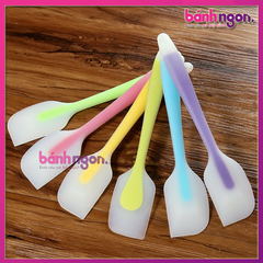 Phới Trộn Bột Spatula Silicone Chịu Nhiệt, Đúc Liền Dùng Để Đánh Bột,Trộn Bột, Vét Kem (Đúc Trong)