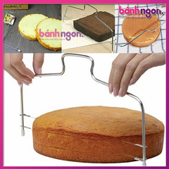 Dụng Cụ Chia Tầng Bánh Cake Slicer / Dụng Cụ Cắt Lát Bánh Kem Có Thể Điều Chỉnh
