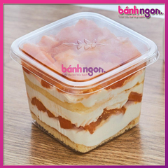 Hộp Pet Nhựa Đựng Mousse, Tiramisu, Pudding 10x10x7cm (10 Chiếc)