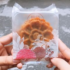 Khay Túi Bánh Trung Thu Moon Cake Hoa 125-150gr Set 10 Bộ