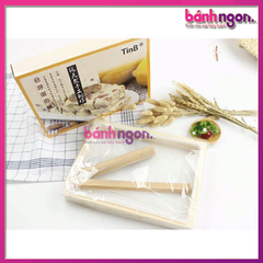 Bộ 5 Dụng Cụ Bằng Nhựa Làm Kẹo / Khuôn Nhựa Làm Kẹo Nougat Đế Rời 5 Chi Tiết Loại 60 Ô