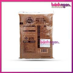 Đường Nâu Đen / Dark Brown Sugar Beksul Nhập Khẩu Chính Hãng Hàn Quốc 1Kg