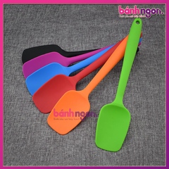 Phới Trộn Bột Spatula Silicone Chịu Nhiệt, Đúc Liền Dùng Để Đánh Bột,Trộn Bột, Vét Kem 28cm (Dạng Thìa)