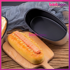 Khuôn Loaf Đúc Hình Oval Chống Dính Làm Bánh Cheese Cake, Bánh Bông Lan, Hoa cúc D08