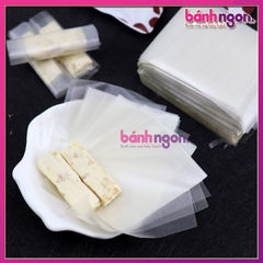 Bộ Giấy Gạo Gói Kẹo Nougat, Kẹo Dừa, Kẹo Sữa (500 Tờ)