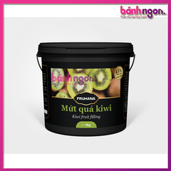 Mứt Trái Cây Kiwi Fruhana Dùng Làm Nhân Bánh Và Trang Trí Bánh Kem Hộp 1Kg (45% Trái Cây Nhập Khẩu)