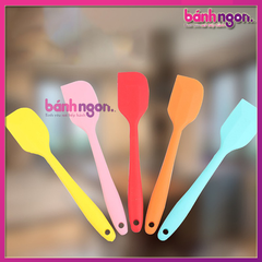 Phới Trộn Bột Spatula Silicone Chịu Nhiệt, Đúc Liền Dùng Để Đánh Bột,Trộn Bột, Vét Kem 21cm-28cm