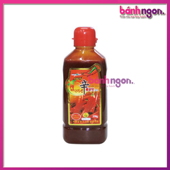 Tinh Dầu Ớt Capsaicin Nấu Mì Cay Nhập Khẩu Hàn Quốc Chai 550Ml