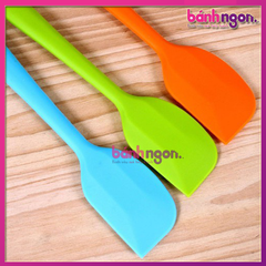 Phới Trộn Bột Spatula Silicone Chịu Nhiệt, Đúc Liền Dùng Để Đánh Bột,Trộn Bột, Vét Kem 21cm-28cm