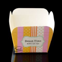 Cup Giấy Cứng Vuông Sweet Time 10 Chiếc