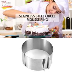 Khuôn bánh mousse hình tròn điều chỉnh kích thước 16-30cm