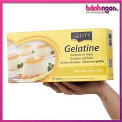 Lá Gelatine Gelita Đức Hộp 1000g