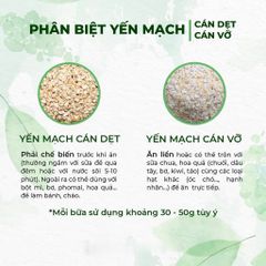 500g Yến mạch giảm cân ăn kiêng tiện lợi, 5 phút ăn liền Hafer Flocken Nhập khẩu Đức