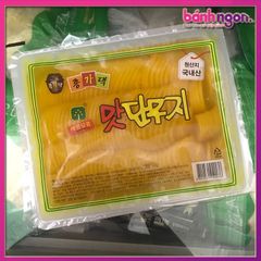 [Mã GROSALE2703 giảm 8% đơn 250K] CỦ CẢI MUỐI VÀNG CẮT LÁT SẴN HÀN QUỐC HỘP 2.8KG