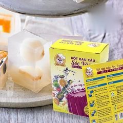 10 Gói Bột Thạch Rau Câu Sóc Vàng Jelly Powder Giòn Và Dẻo