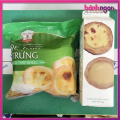 [Mã SKAMCLU9 giảm 10% đơn 100K] Combo Đế Bánh Tart Trứng Làm Sẵn Gói 30 Đế Và Kem Trứng Pho Mai 1Kg Sự Kết Hợp Hoàn Hảo