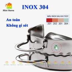 Khuôn Làm Bánh Xếp, Há Cảo, Sủi Cảo Tôm Thịt, Bánh Bột Lọc, Khuôn Làm Bánh Cho Bé Bằng Inox 304 Thép Không Gỉ Cao Cấp