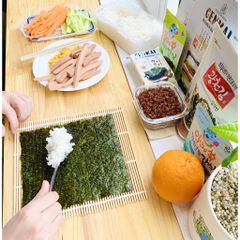 Rong Biển Cuộn Cơm Kimbap,Shushi HAESONG Gói 10 Lá 23g,Rong Biển Làm Món Cơm Hàn Quốc