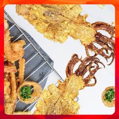 Bột Chiên Hải Sản-Tempura-Calamari Powder Mix-300gr/Túi-Bột Chiên Hải Sản Chính Hiệu Siêu Ngon