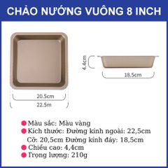 Bộ 5 Khuôn Làm Bánh Cao Cấp Chống Dính,Khuôn Nướng Bánh Cupcake, Pizza, Bánh Mì Bằng Thép Carbon An Toàn