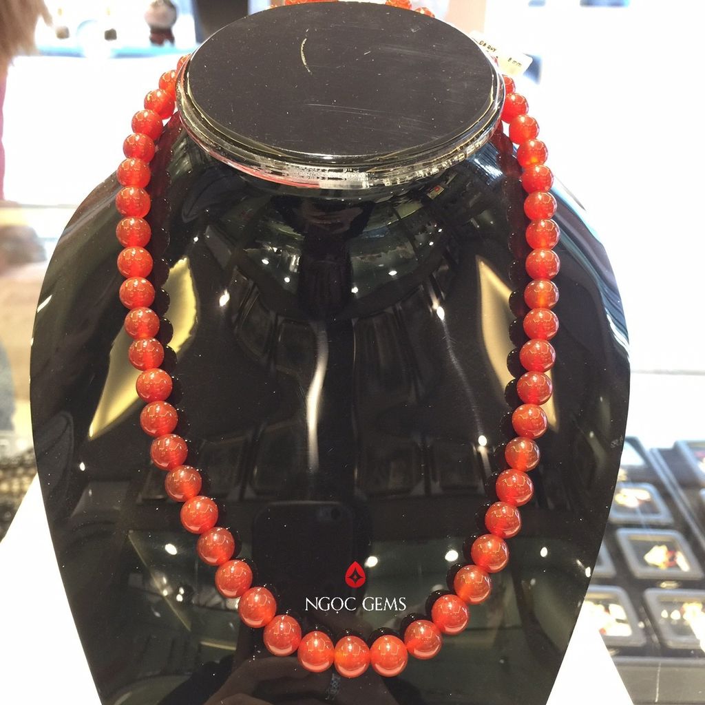 Vòng cổ Agate Đỏ