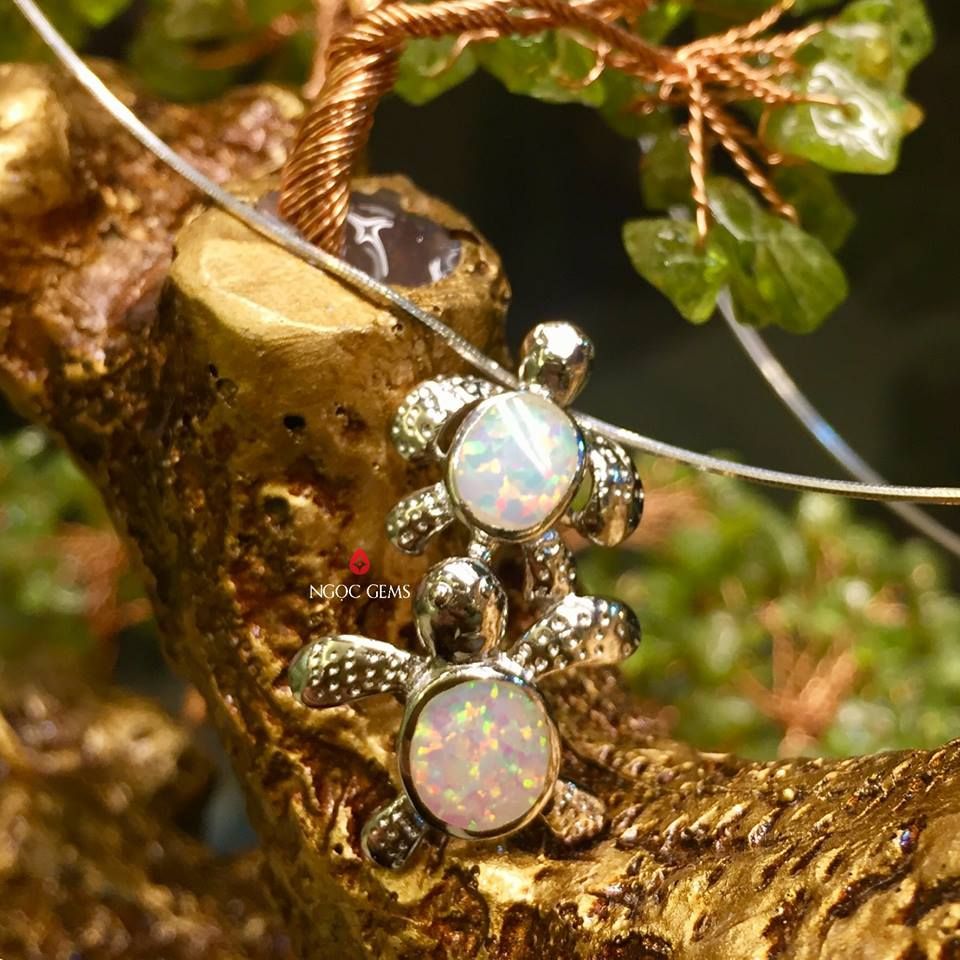 Mặt Opal Song Quy