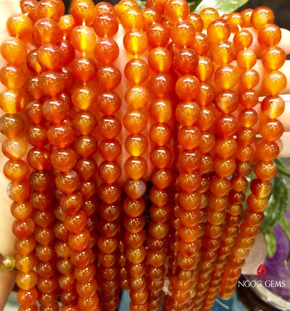 Chuỗi Agate Đỏ