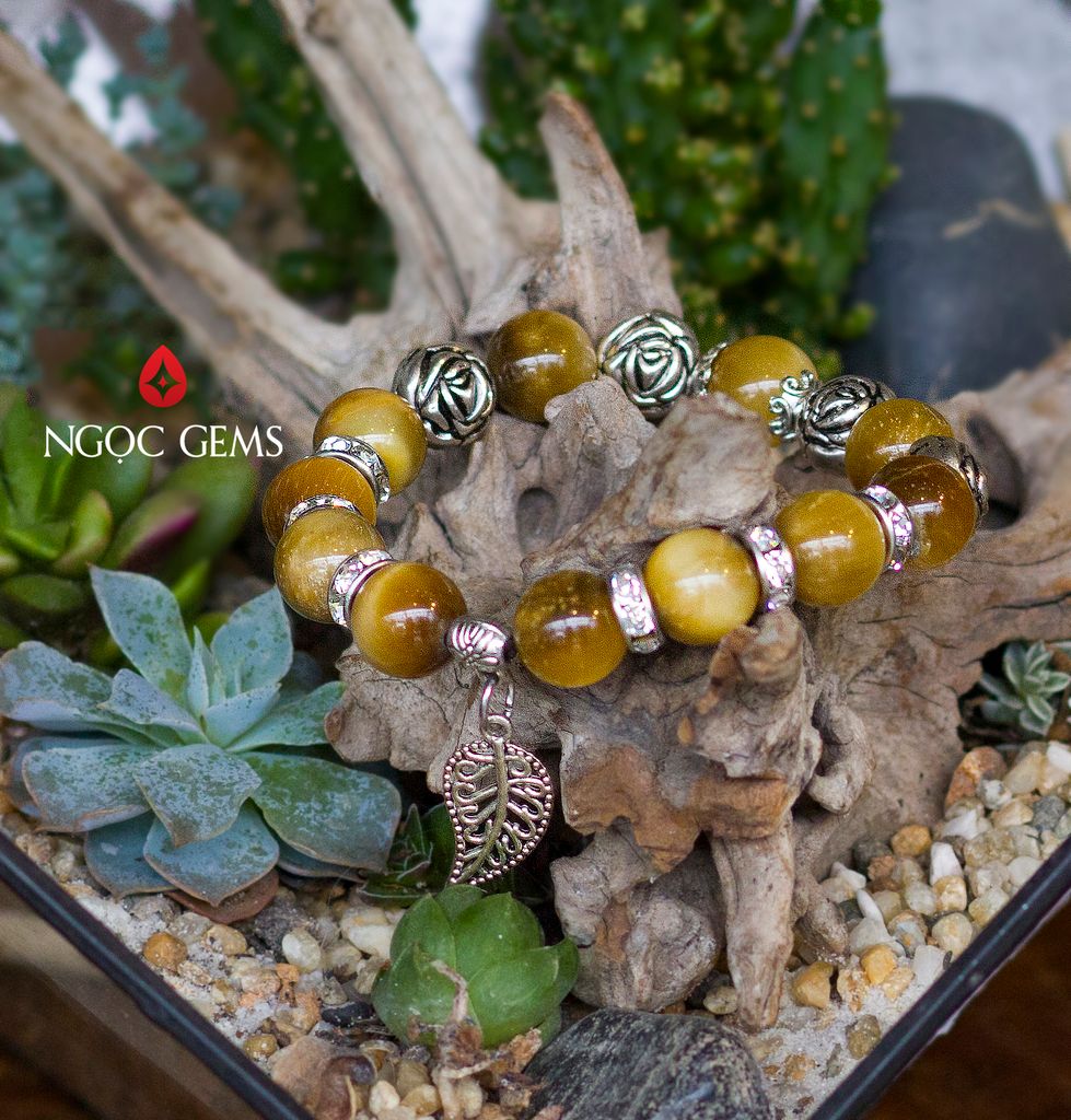 Charm Mắt Hổ Vàng