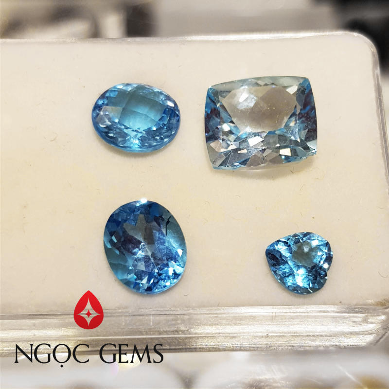 Đá Blue Topaz