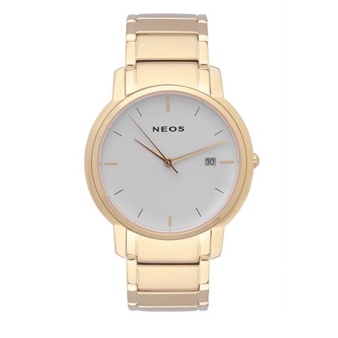 Đồng Hồ Nam Neos N-30853M Dây Thép Vàng Chính Hãng