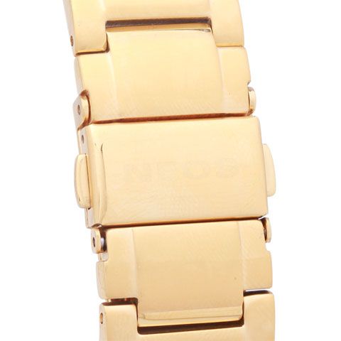 Đồng Hồ Neos N-30855M Nam Dây Thép Vàng