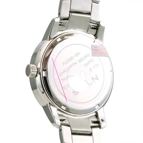 Đông Hồ Nam Chính Hãng Neos N-30857M Sapphire Dây Thép Bạc