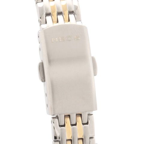 Đồng Hồ Nữ Đẹp Neos N-30859L Sapphire Dây Thép Bạc Phối Vàng