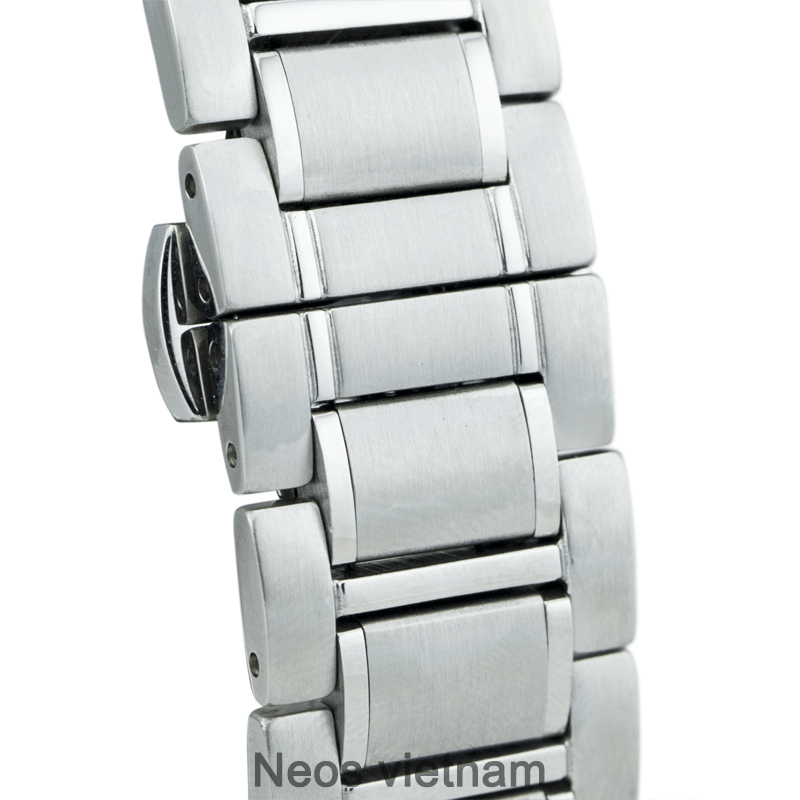 Đồng Hồ Neos N-30864M Nam Dây Thép Bạc