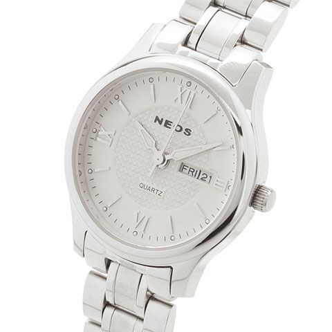 Đồng Hồ Nữ Cao Cấp Neos N-30869L Dây Thép Bạc
