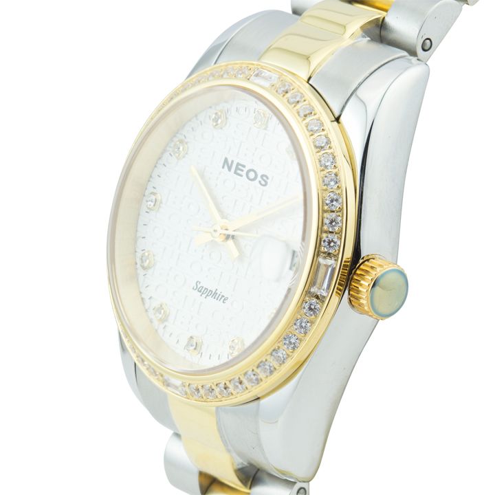 Đồng Hồ Nữ Chính Hãng Neos N-30898L Sapphire Dây Thép