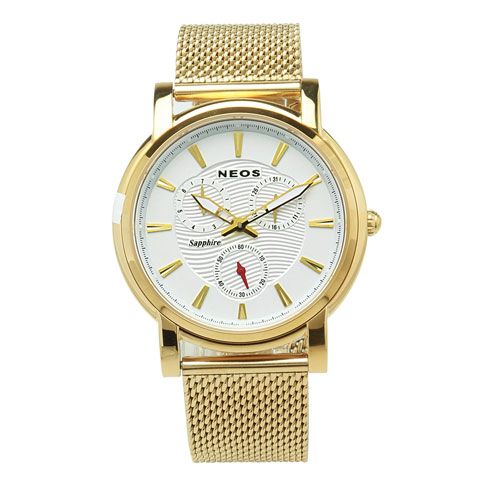 Đồng Hồ Chính Hãng Neos N-40722M Nam Dây Thép Lưới
