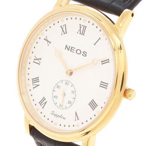 Đồng Hồ Dây Da Neos N-30851M Nam Sapphire Chính Hãng