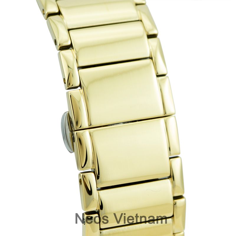Đồng Hồ Nam Neos N-30925M Sapphire Dây Thép Vàng