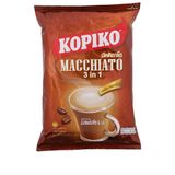 Cà Phê Hòa Tan Kopiko Macchiato 3in1 20g x 20 gói Nội Địa Thái