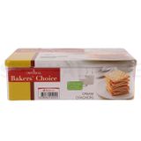 Bánh quy không đường Baker's Choice - hộp thiếc 480g