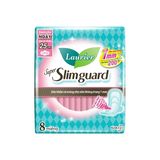 Băng vệ sinh LAURIER Ngày Vừa & Nhiều SLIMGUARD 1MM 25CM 8 miếng/gói