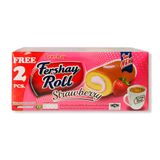 Bánh Bông Lan Fershay Roll Vị Dâu 240g