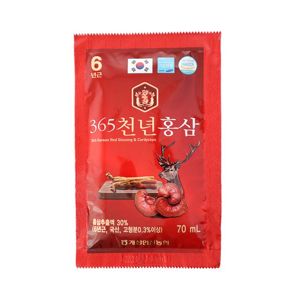 Nước Chiết Hồng Sâm Nhung Hươu 356 HANSUSAM 70ml