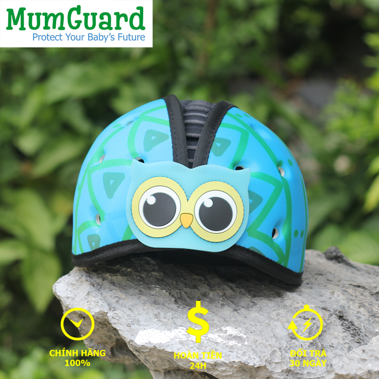 Mũ BH trẻ tập đi, đi xe máy MUMGUARD OWL