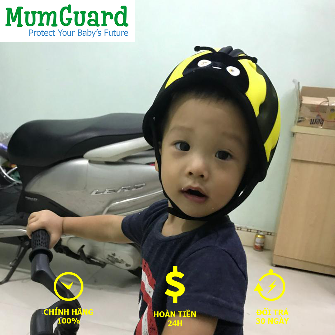 Mũ BH trẻ tập đi, đi xe máy MUMGUARD BEE